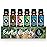 Eternal Essence Oils Earths Mystery Set of 6 Premium Fragrance Oils - Includes Freesia Plumeria, Sweet Grass, Amberwood Moss, Adriatic Fig, Moroccan Argan Type, and Coral Reef Scented Oils - 10ML