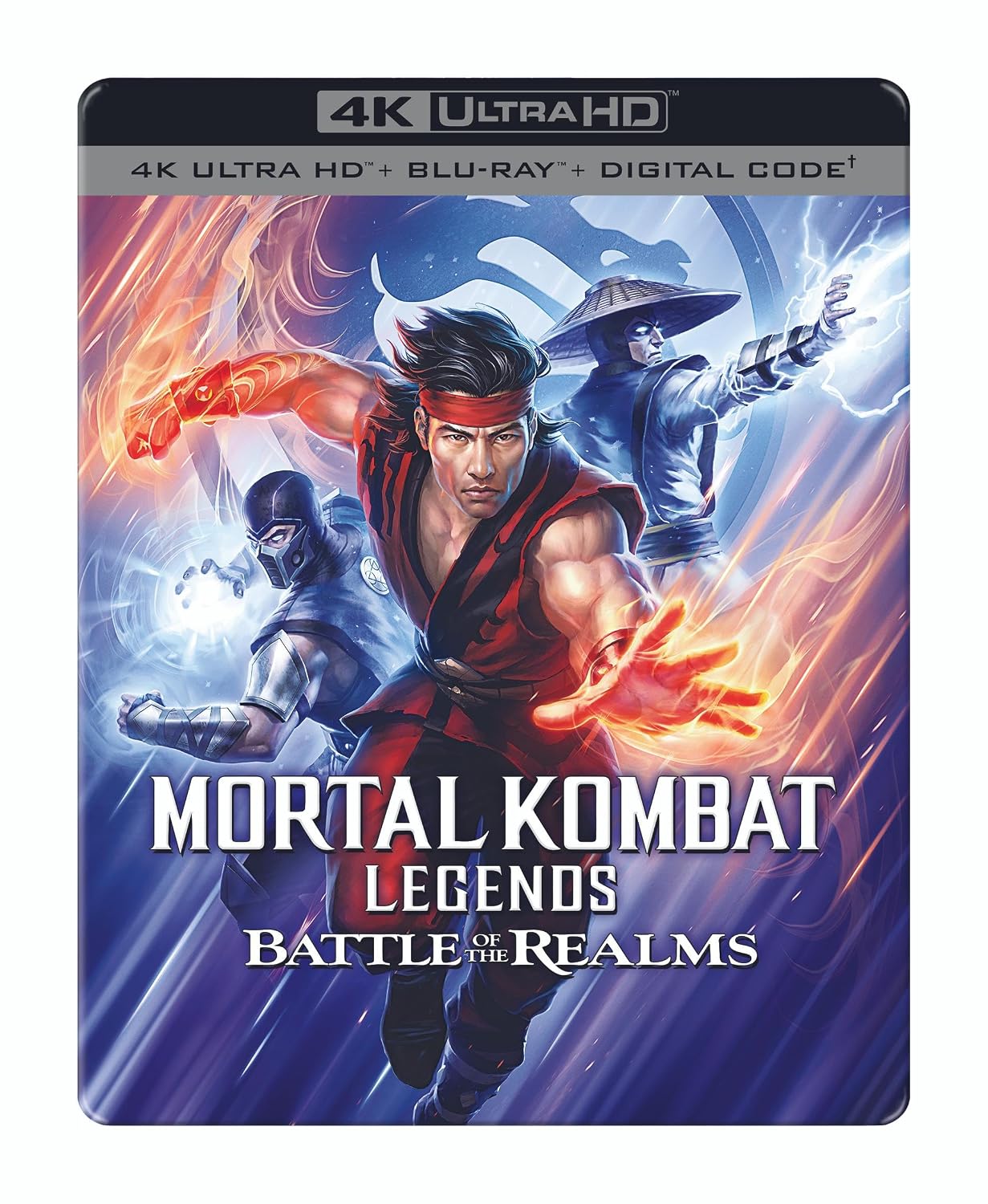 Mortal Kombat Legends: Battle of the Realms (Limited Edition 4K Ultra HD Steelbook + Blu-ray) [UHD]
