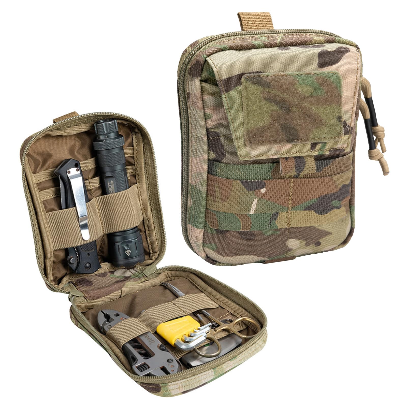 Pochette d'administration Molle imperméable et résistante pour outils EDC - 8
