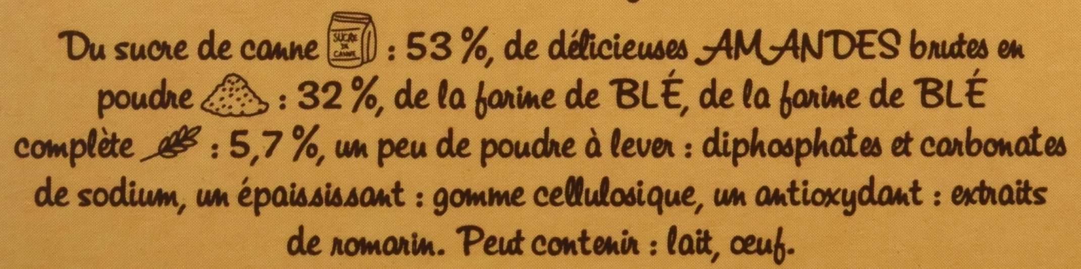 Alsa Préparation pour Gâteau Aux Amandes Saveur d'Antan 300g - Lot de 3