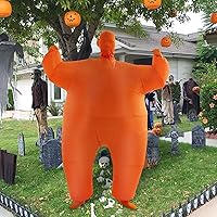 Vista 21 de YEAHBBER Disfraz inflable para adultos, disfraces inflables para adultos, tamaño de adulto, trajes inflables para el cuerpo, pantalones, 14 x 3 x 12