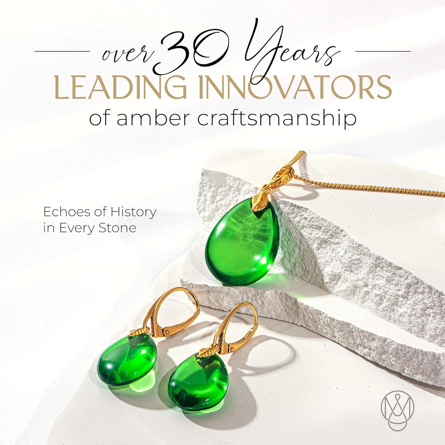 Green Amber Pendant Necklace for Women, Gold Plated Sterling Silver 925 Chain, Polished Gemstone Pendant, Dainty Womens Jewelry, 18 inch gold plated chain - Image 8