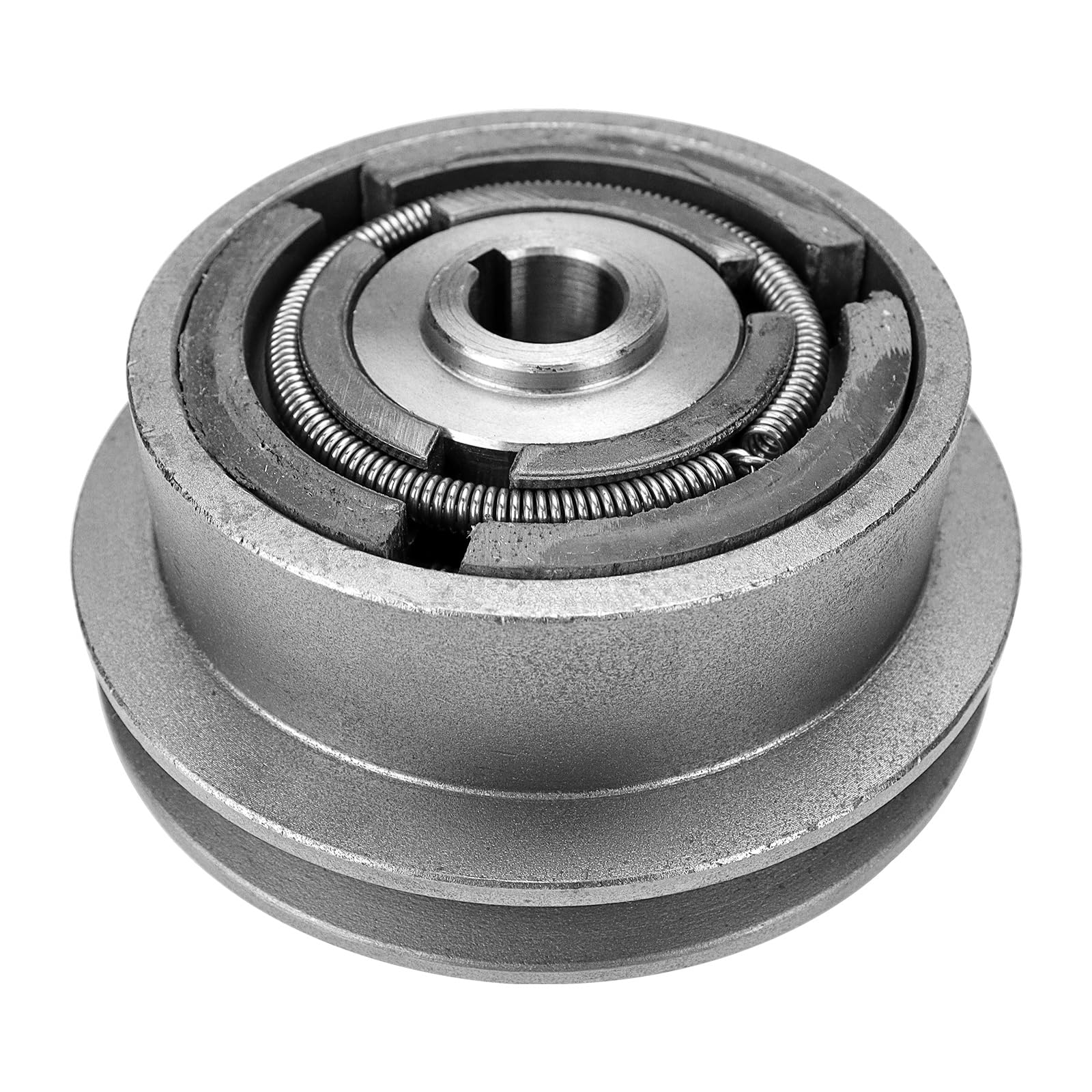 Poulie simple d'embrayage centrifuge de 12,7 cm – Courroie trapézoïdale de 1,27 cm alésage de 1,9 cm compatible avec les compacteurs de plaque Wacker VP1340 VP1350 VP1750 | Arbres de moteur Honda