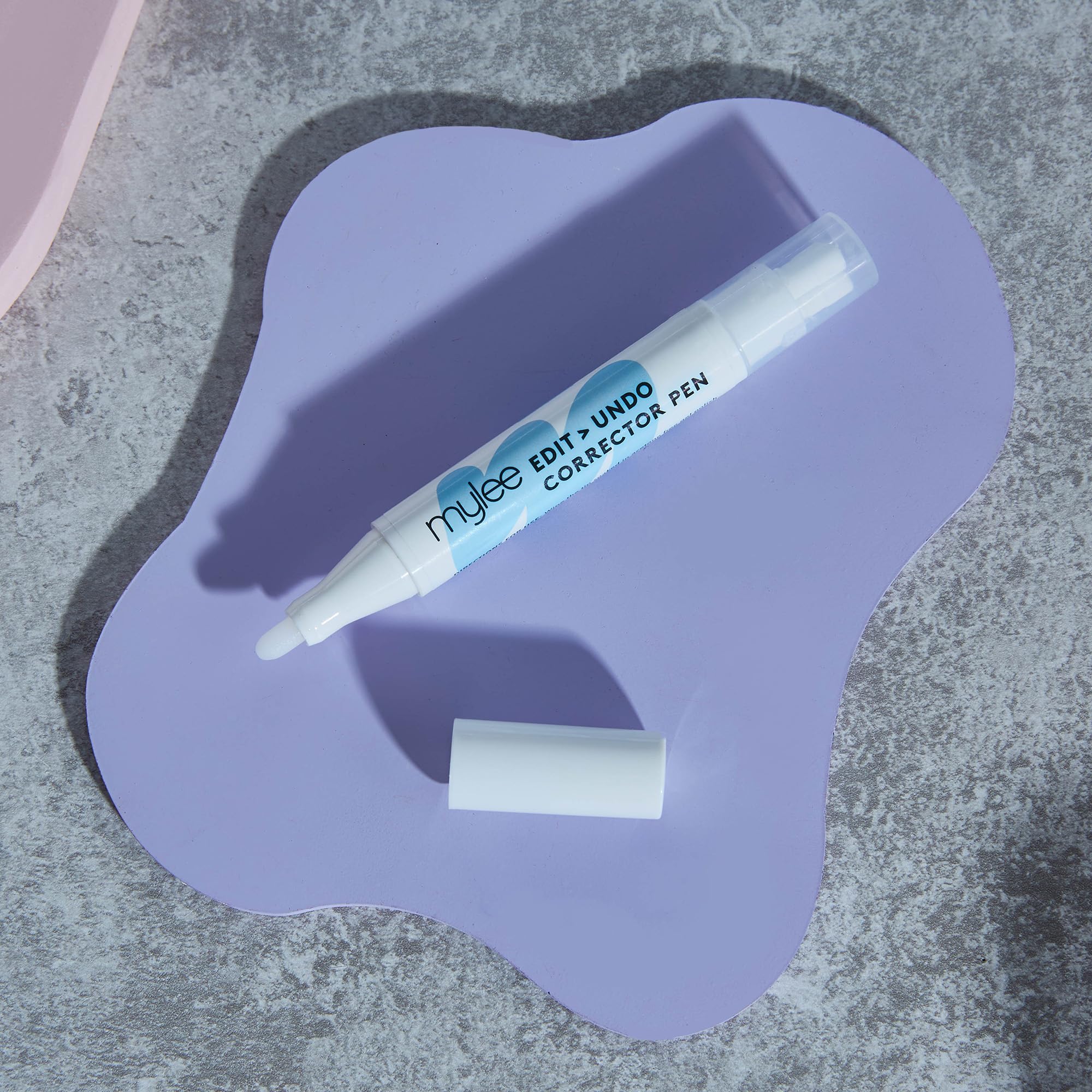 Mylee Edit Undo Penna Correggi Smalto Ricaricabile: Manicure Impeccabile e Facile - Solvente Gel Senza Acetone con Punte di Ricambio e Risultati Puliti