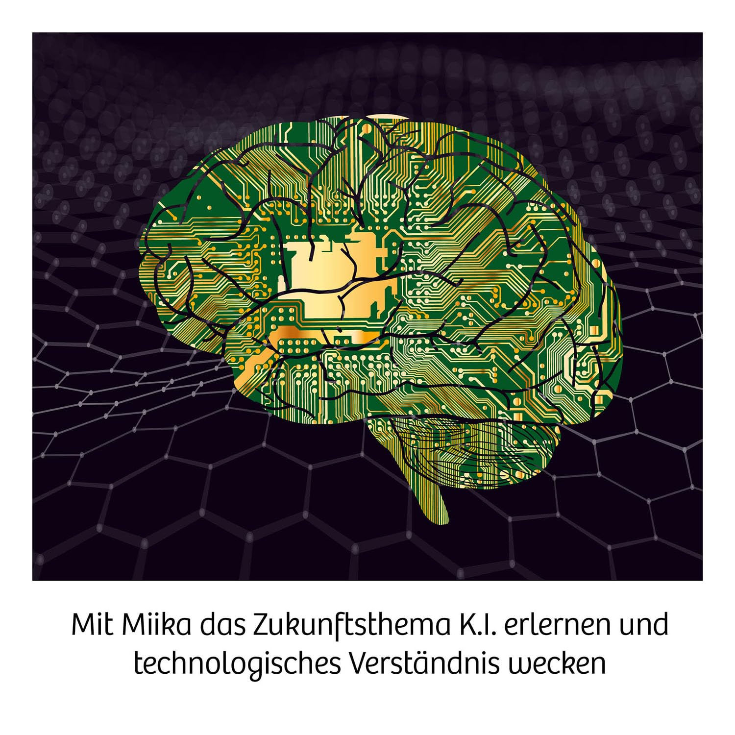 KOSMOS 620899 Miika K.I. Robot, doświadczaj i rozumiesz sztuczną inteligencję, trenuj go gestami lub głosem, innowacyjna skrzynka eksperymentalna dla dzieci od 10 lat, zabawka robota