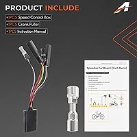 Vista 6 de Caja de control de velocidad 3.0 compatible con E-Bike Bosch Motors 2017-2025 con extractor de manivela