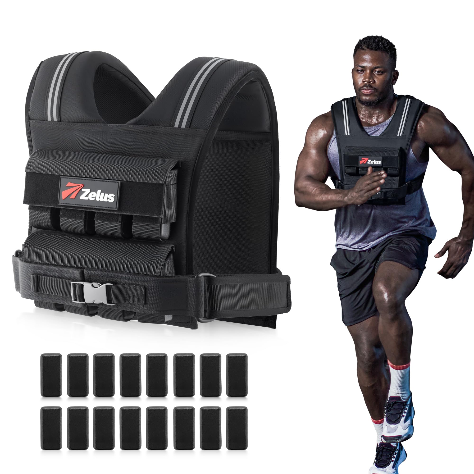 ZELUS Weighted Vest Men