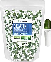 Vista 52 de XPRS Nutra Size 00 Empty Capsules - 1000 Count Empty Gelatin Capsules - DIY Capsule Filling - Fillable Pill Gel Caps for Do-It-Yourself Supplements