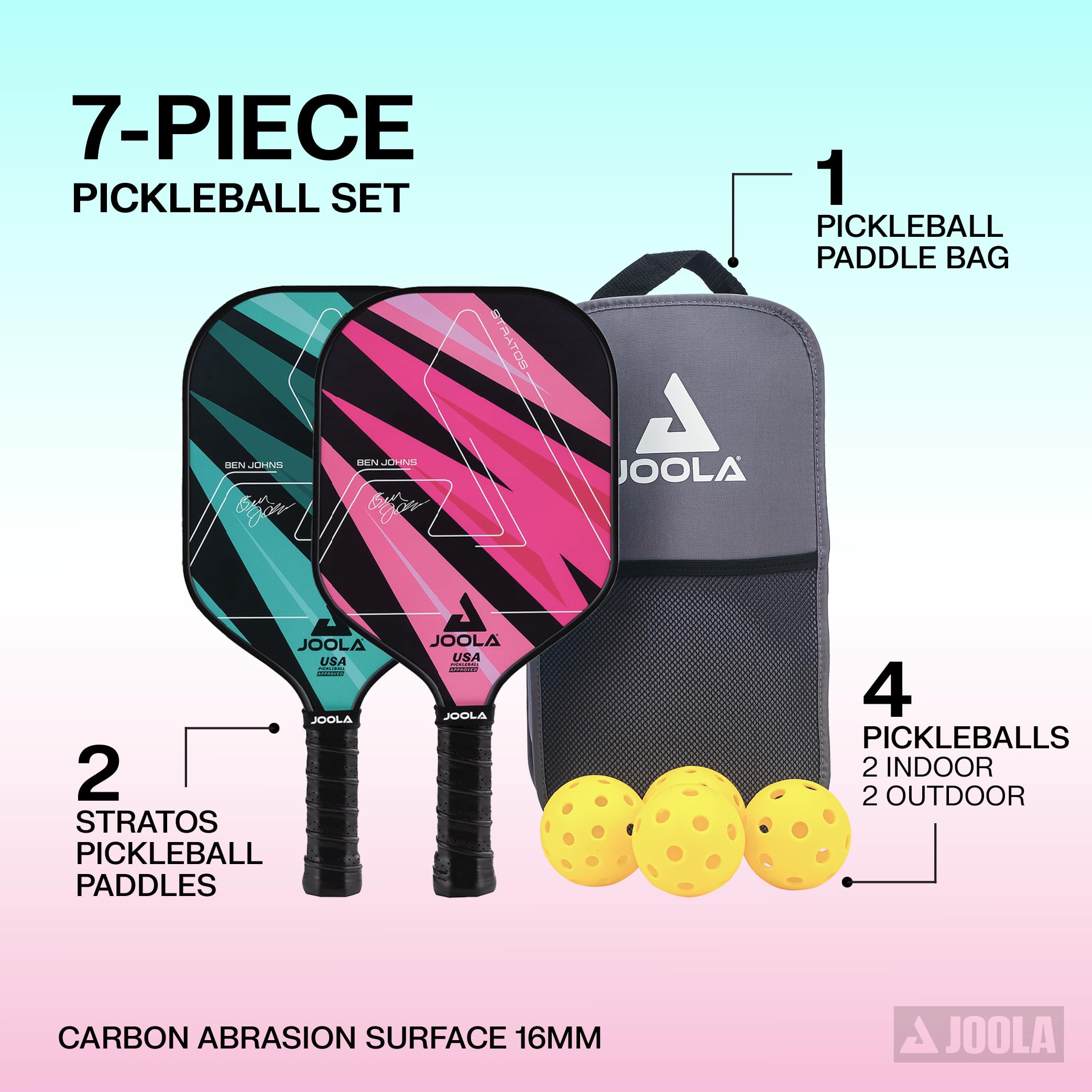 Joola Ben Johns Pickleball Set – Georgia Baptist