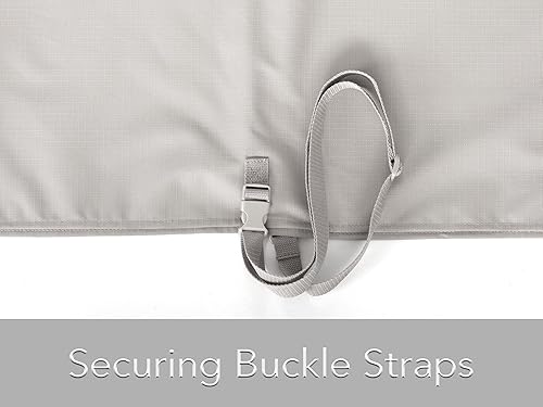 Miniatura 6 de Covermates Funda de hamaca de poliéster resistente, resistente a la intemperie, correas de hebilla ajustables, fundas de asiento y silla, 188