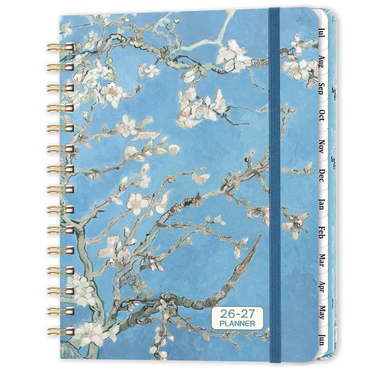 Planner 2026-2027- Academic Planner 2026-2027, JUL 2026 - JUN 2027, 6.4" x 8.5" Calendar Planner, Monthly Tabs, Hardcover, Thick Paper, Daily