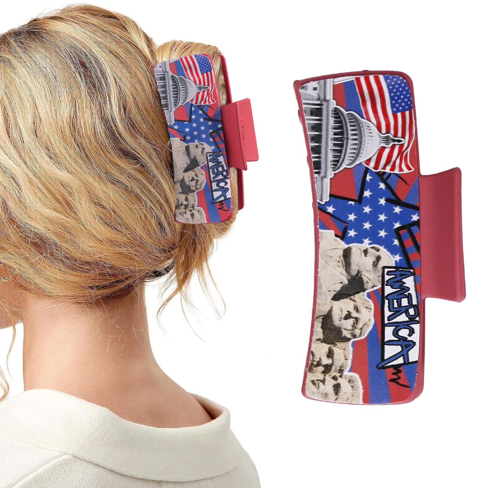 Pinzas para el pelo del Día de la Independencia para un look festivo 8