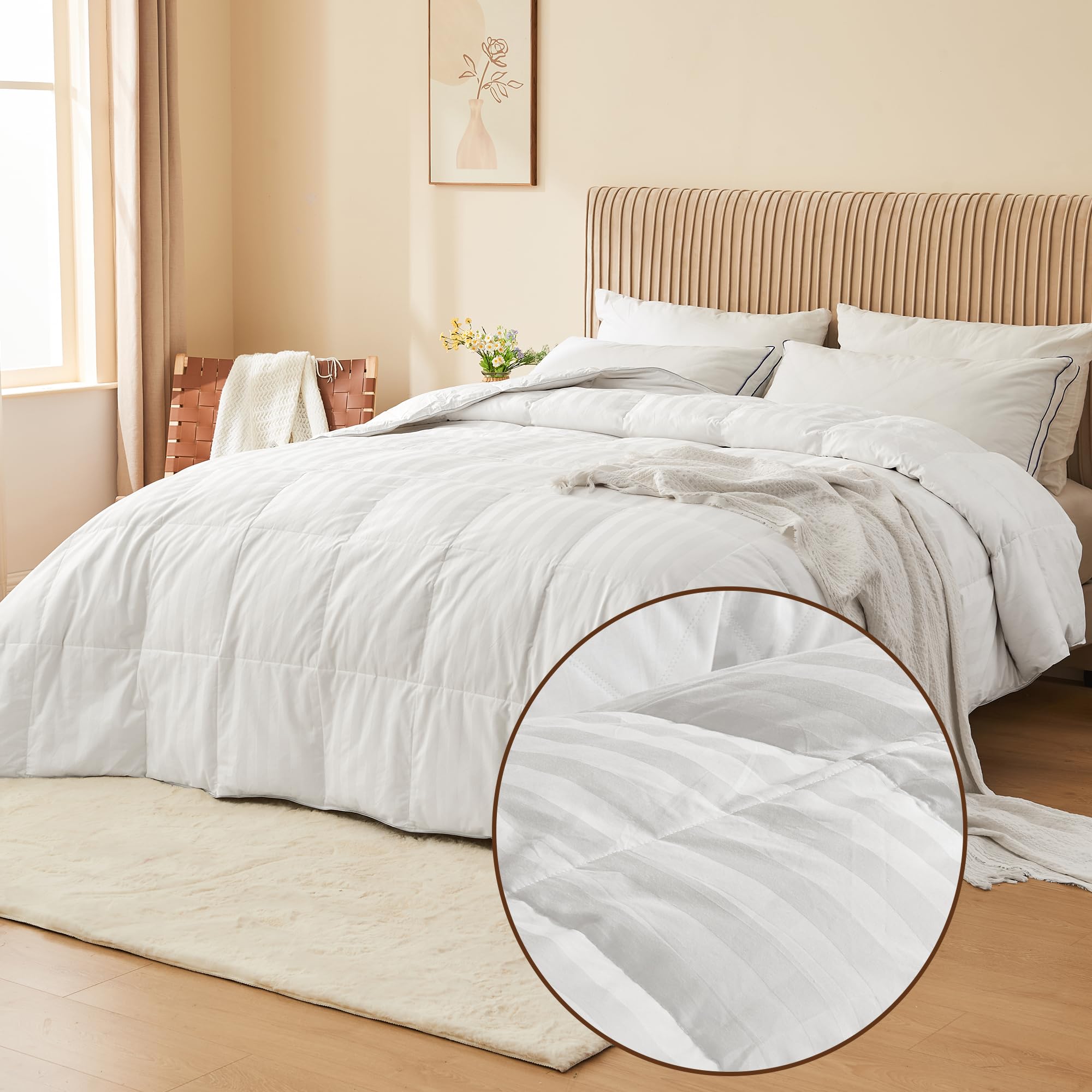 puredown Goose Feather Down Comforter