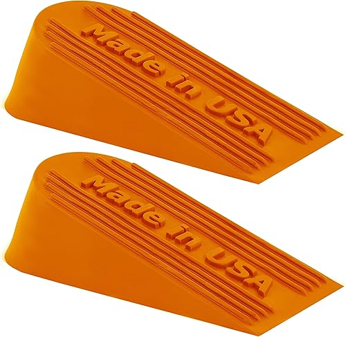 Vista 13 de Tope de puerta grande de goma fabricado en Estados Unidos – Cuña de tope de puerta para alfombras, azulejos, suelo de concreto – Topes de puerta