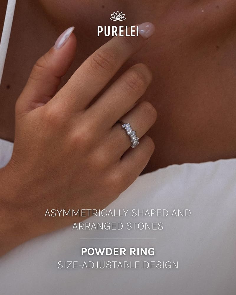 Bague Cadeau Original Purelei Bague Anti-Stress Shade Acier