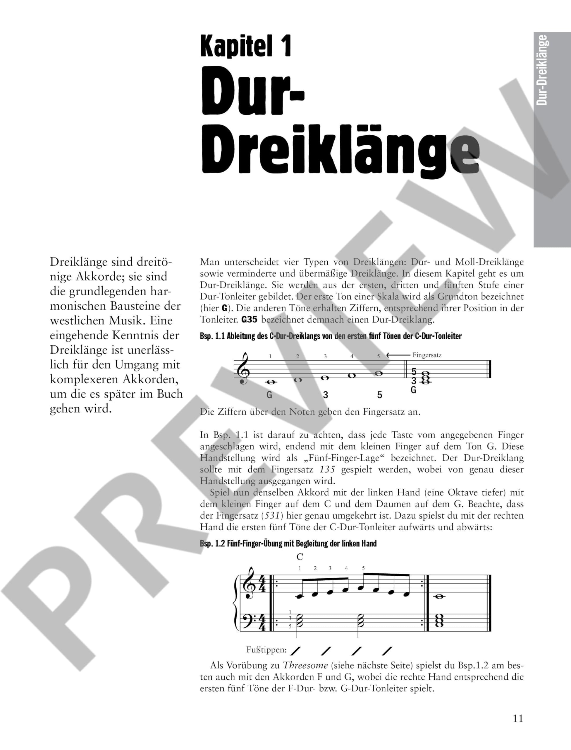 Jazz Piano: Harmonik, Technik, Improvisation. Band 1. Klavier. Lehrbuch. (Modern Piano Styles, Band 1)