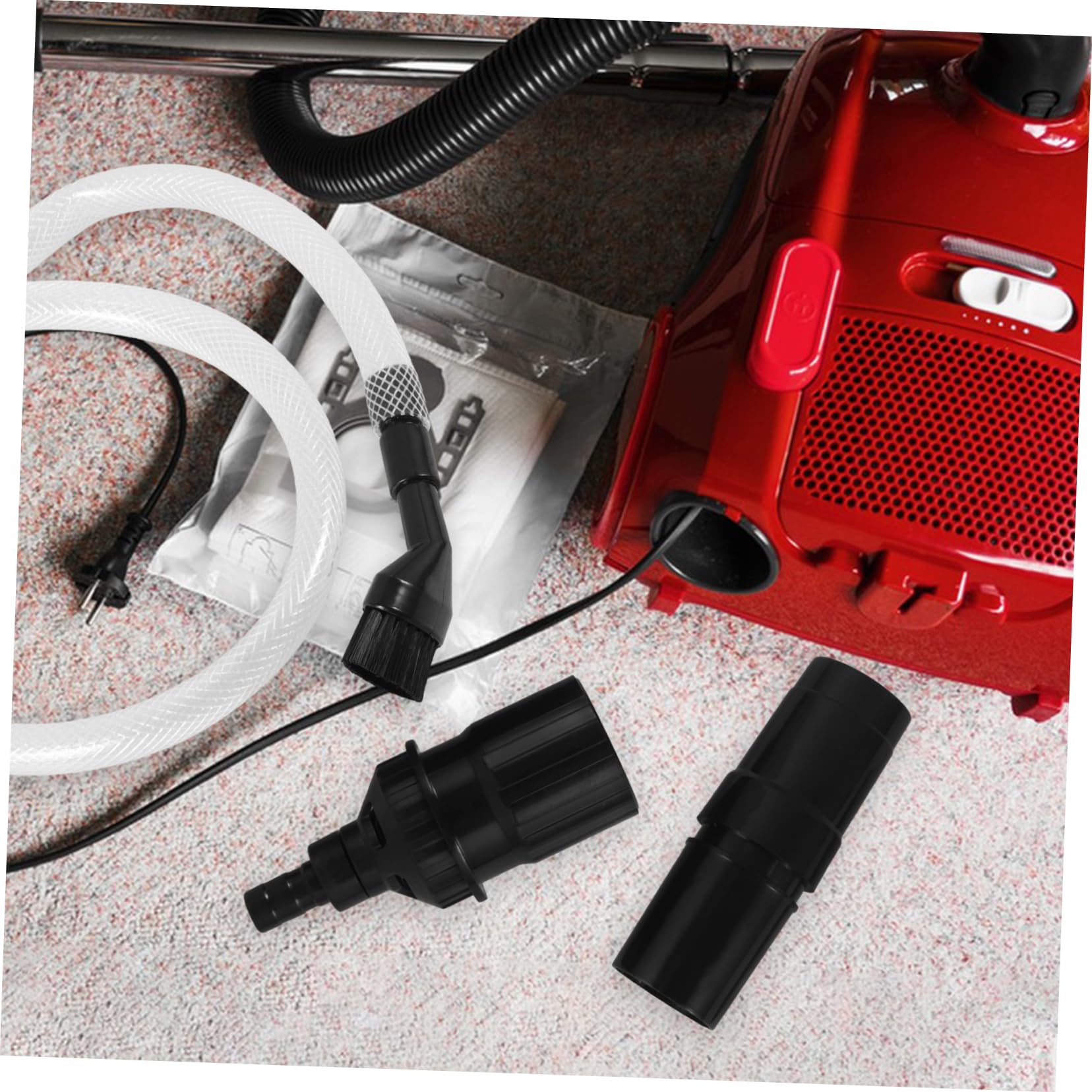 ULTECHNOVO 4sets Spazzola Per Aspirapolvere Accessori Multifunzionali Per Pulizia Di Computer Auto e Climatizzatori Facile Da Installare e Resistente Per Pulizia Completa e Affidabile