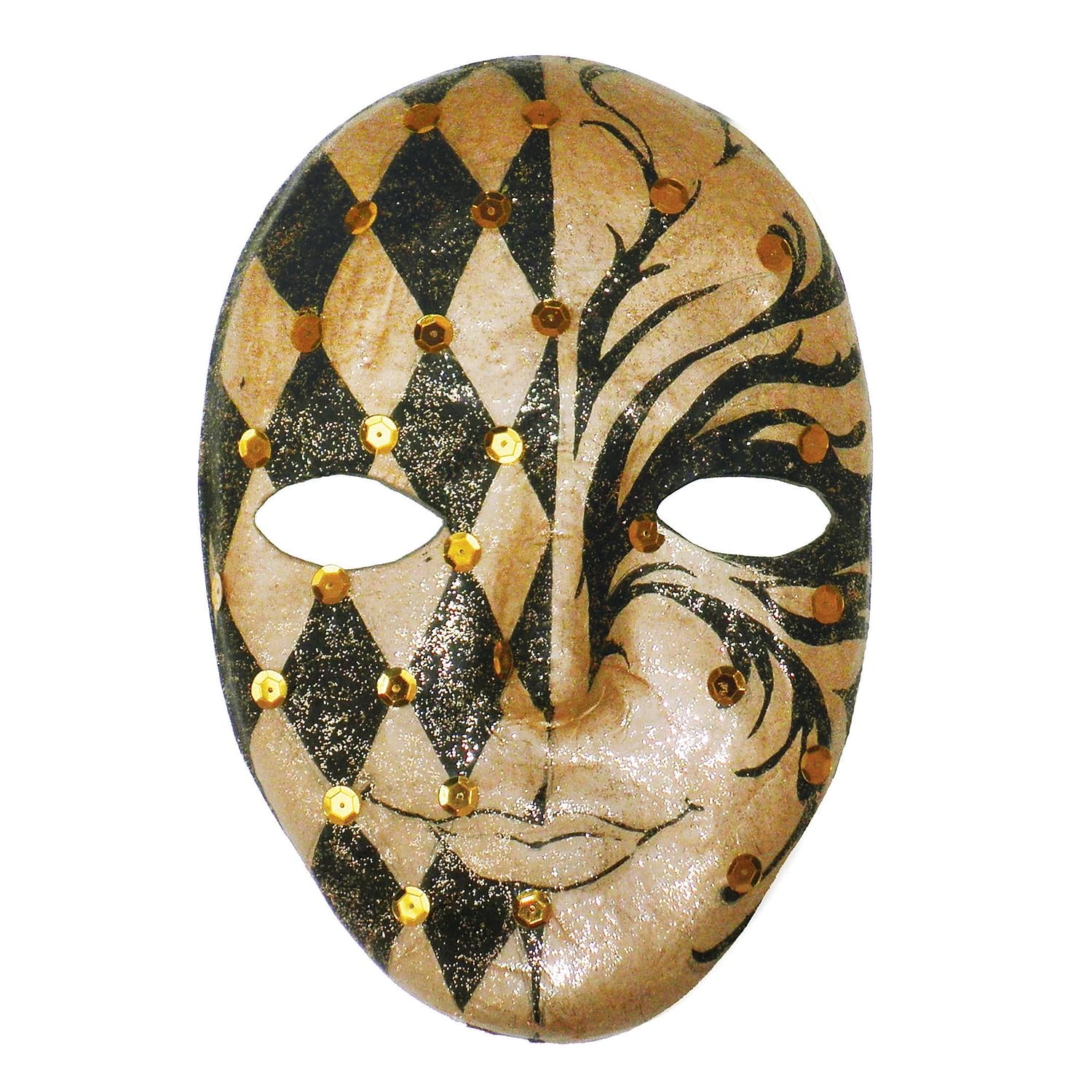 Chenille Kraft Paper Mache Mask Kit, 8-inch x 5 1/2-inch , 6 EA/BD (CK-4190)