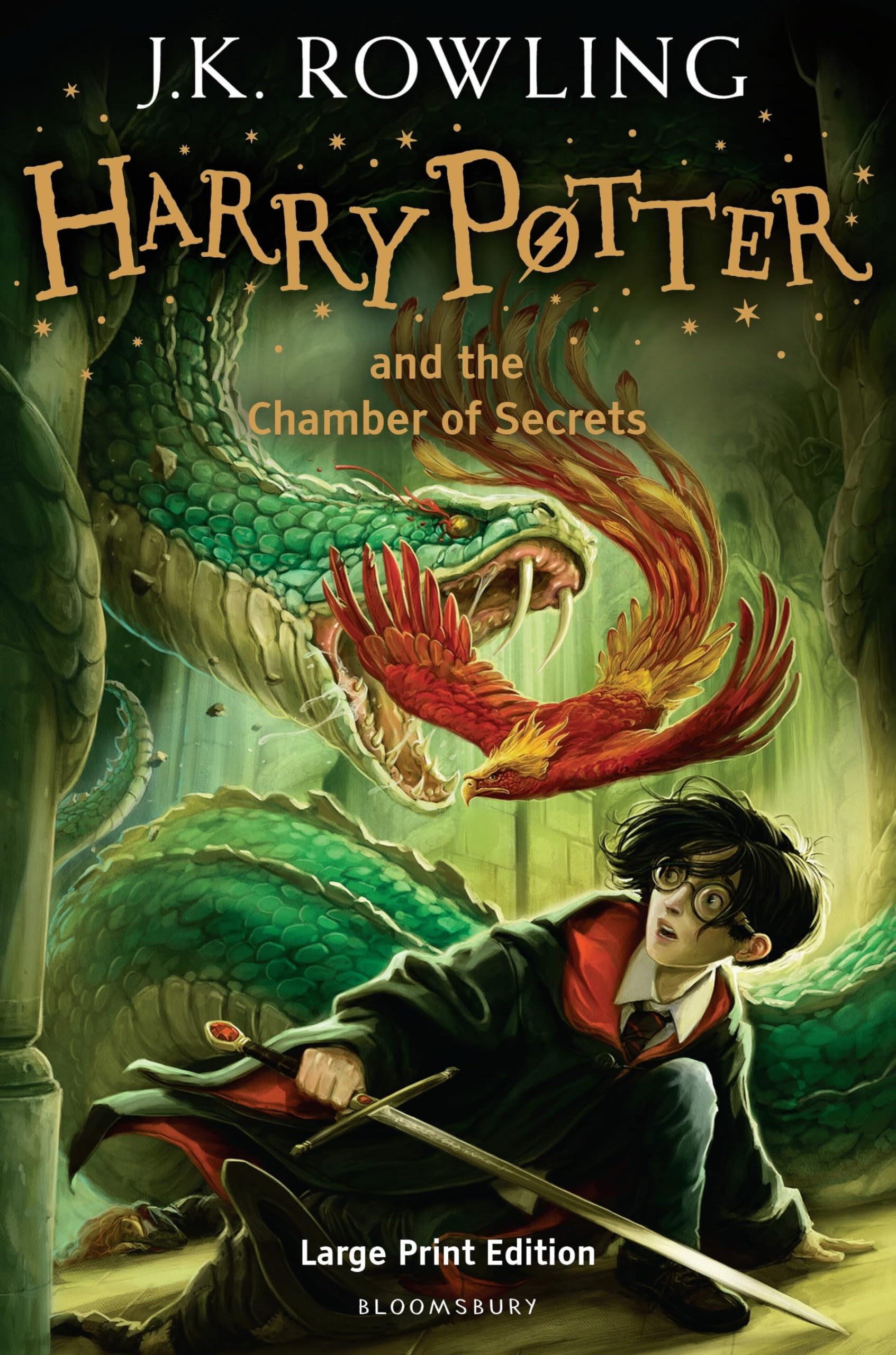 Harry Potter And The Chamber Of Secrets (Book 2) Large Print edition