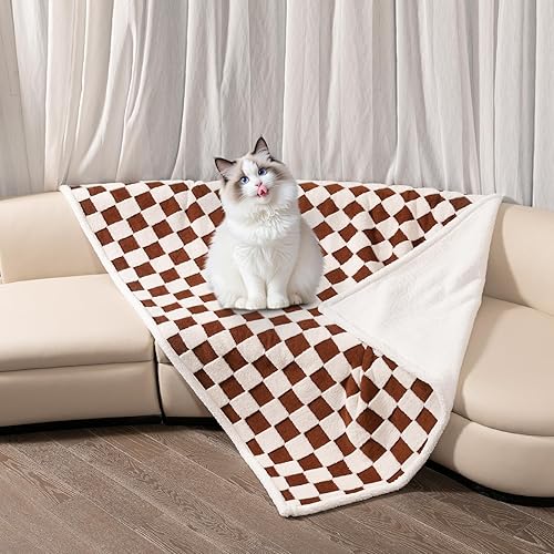 Miniatura 7 de Manta impermeable para mascotas, funda de cama para perro, sofá, elegante manta de jacquard para mascotas, para cachorros, gatos, lavable,