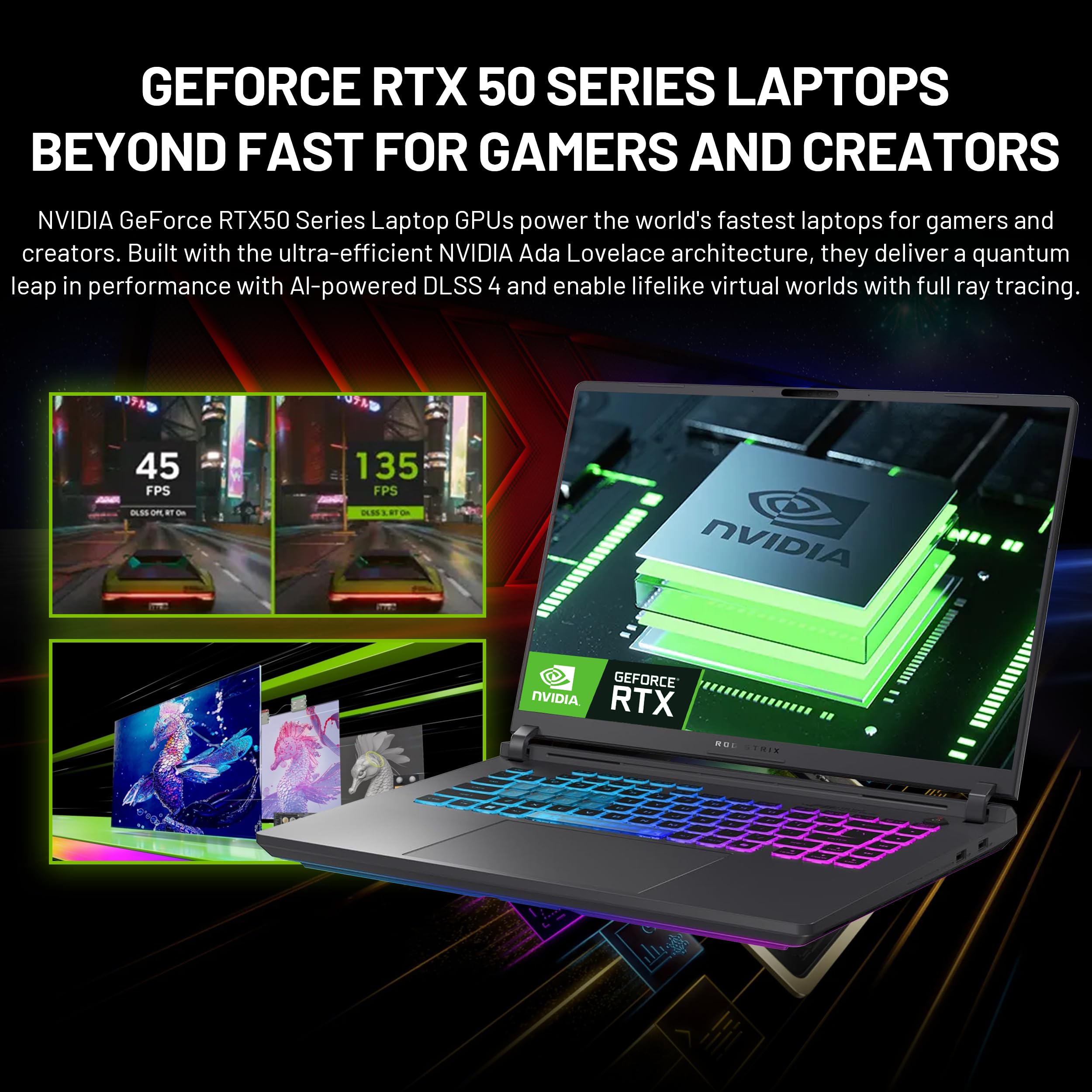 ASUS ROG Strix G16 16'' WUXGA 165Hz Gaming Laptop, Intel Core i7-14650HX, NVIDIA GeForce RTX 5060, tastiera retroilluminata RGB, 32GB DDR5 RAM, 3TB Storage (2TB SSD e 1TB Docking Station), Win 11 Pro