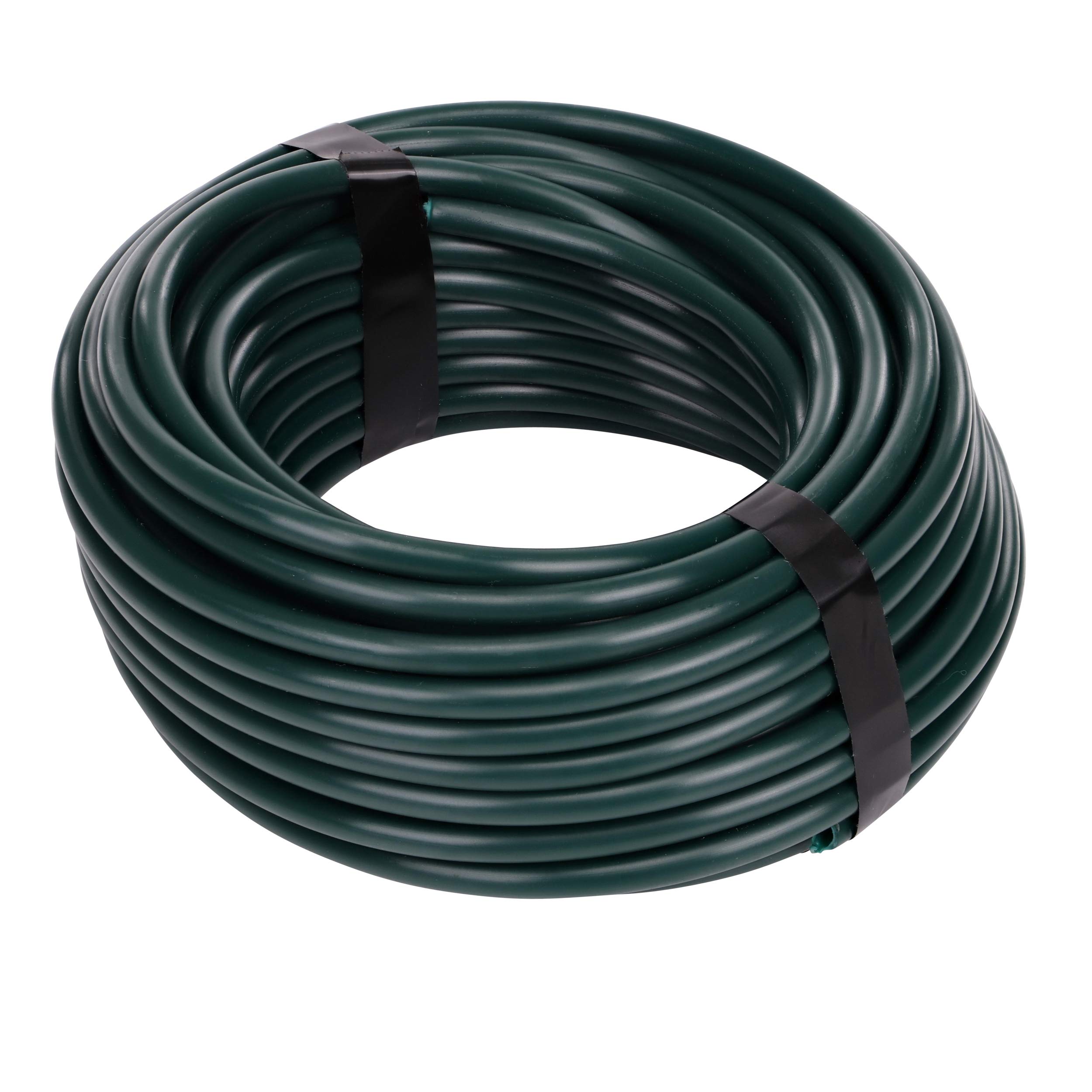 Raindrip R256DT 1/4 in. Drip Irrigation Supply Tubing, 50 ft., 1/4 in x 50 ft, Green Polyethylene, for drip irrigation, irrigation drippers, drip