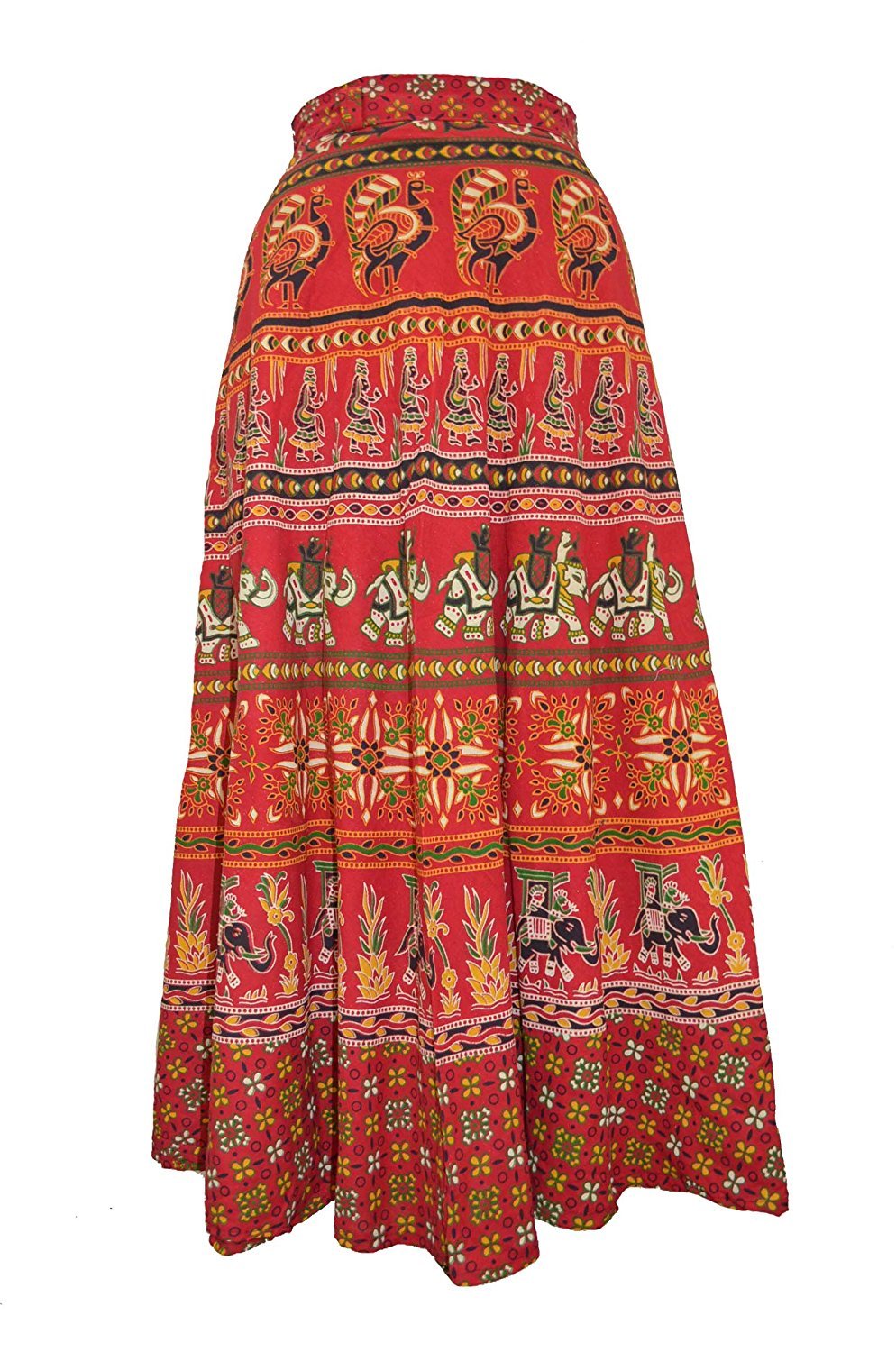 black macy Fashion Women's Cotton Pack of 3 Long Skirts (Free Size)-picture-47