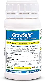 AgroMagen, GrowSafe Bio-Pesticide, Organic Natural Miticide, Fungicide and Insecticide, (1) 8.5 fl.oz.)
