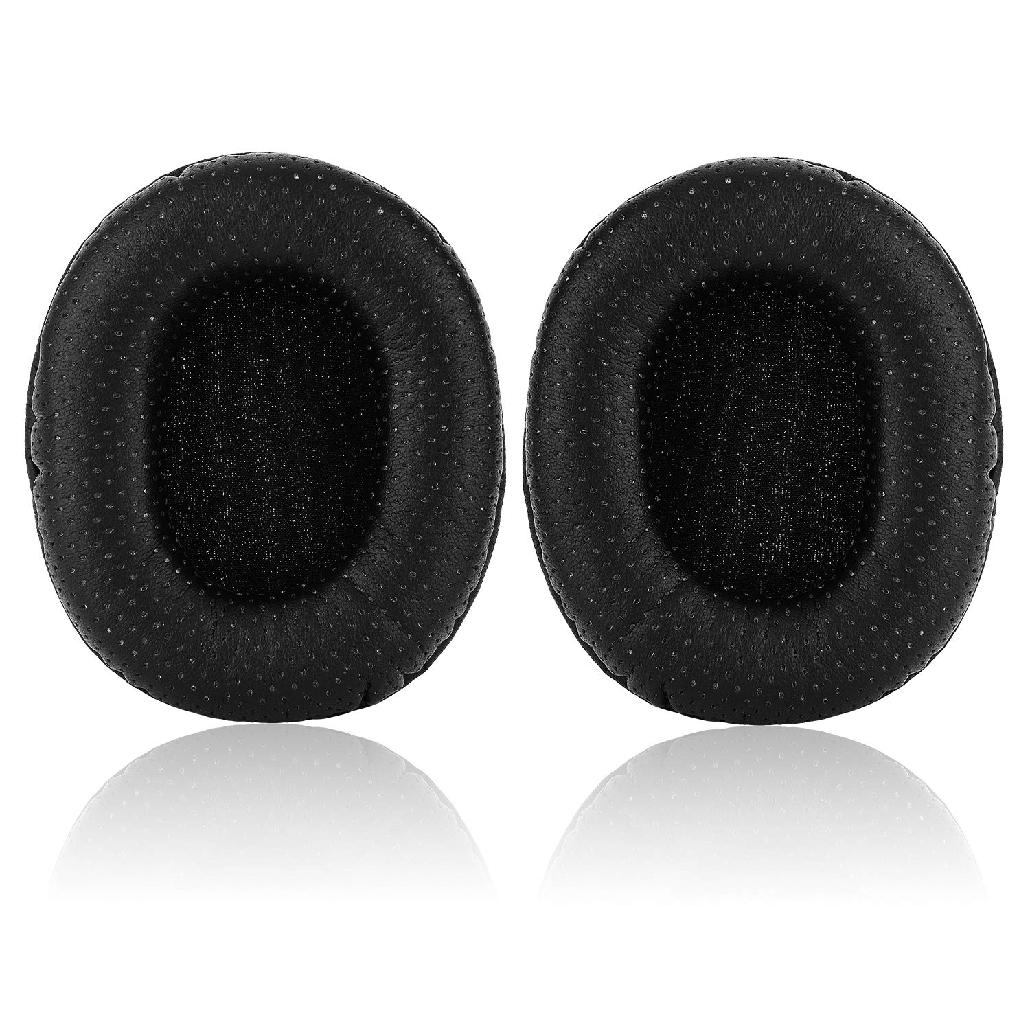 JECOBB Replacement Earpads for Audio-Technica ATH M50X M40X M30X M20X Professional Studio Monitor Headphones with Protein Leather & Memory Foam Ear