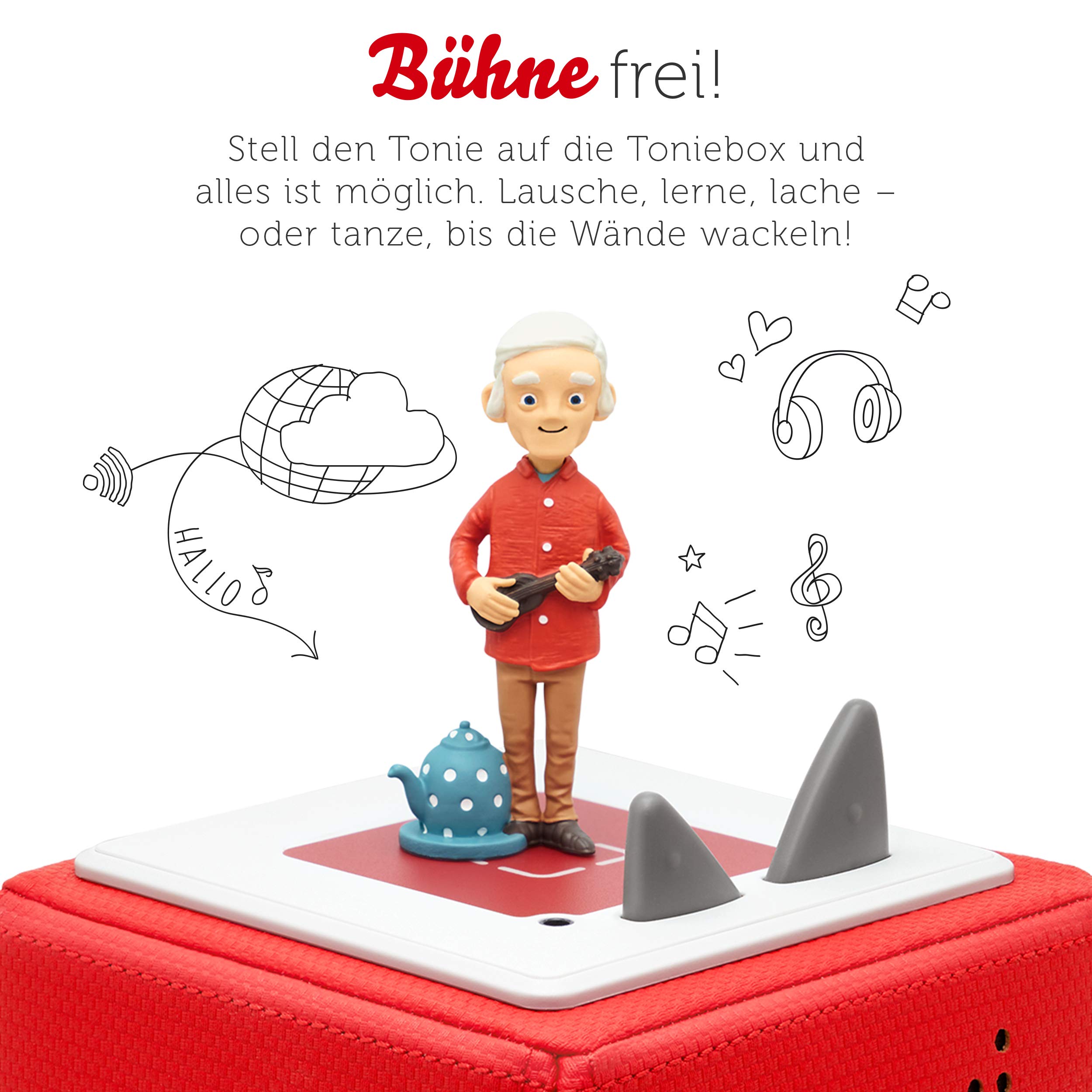 tonies- Kikaninchen Statuetta di udito, Multicolore