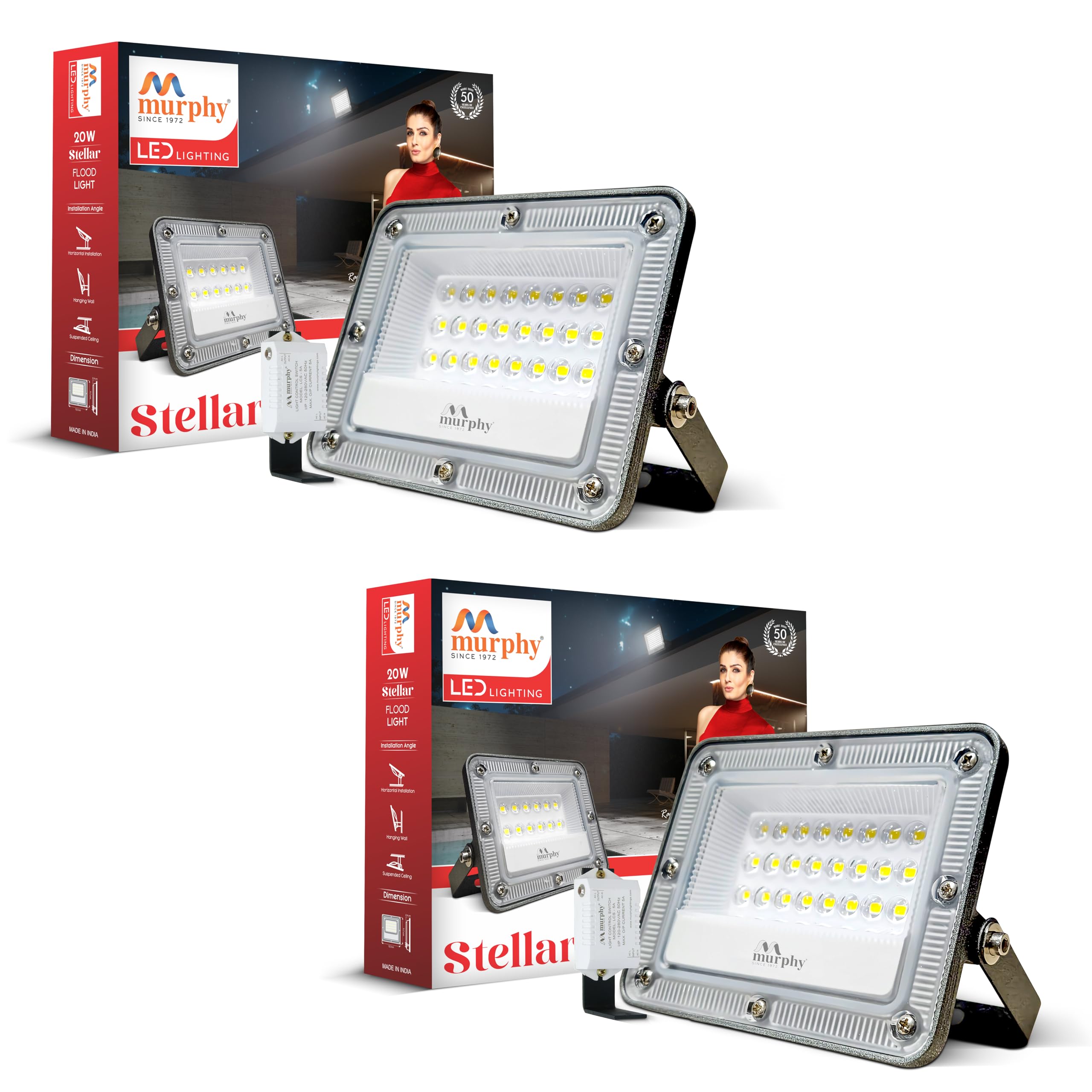 Murphy Stellar LED Flood Light - Day-Night Sensor -10