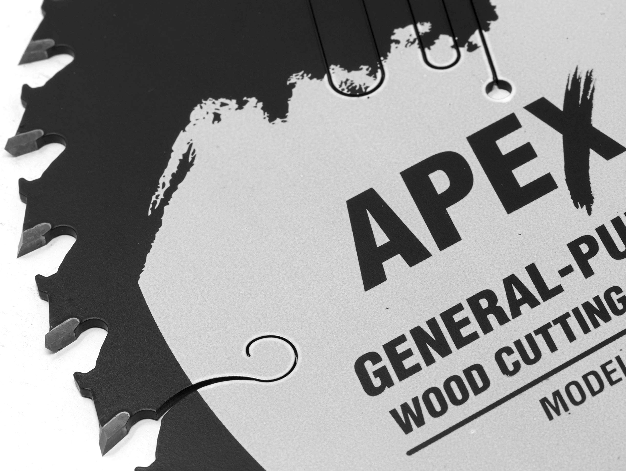 WEN BL1040C Apex 10-Inch 40-Tooth Carbide-Tipped General-Purpose Industrial-Grade Woodworking Saw Blade with Cool-Cut Coating — view 3