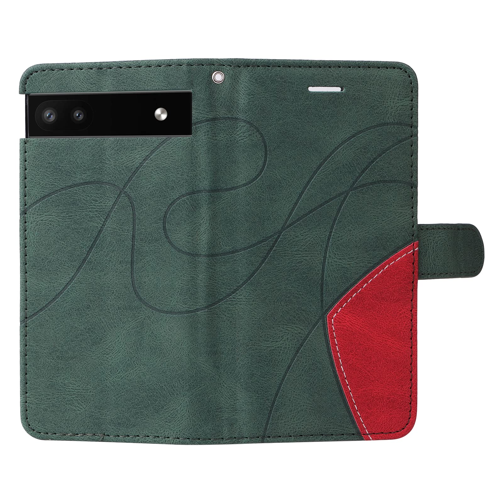 Custodia Betterfon A Libro Per Google Pixel 6A &ndash; Similpelle Con Fiori, Funzione Stand