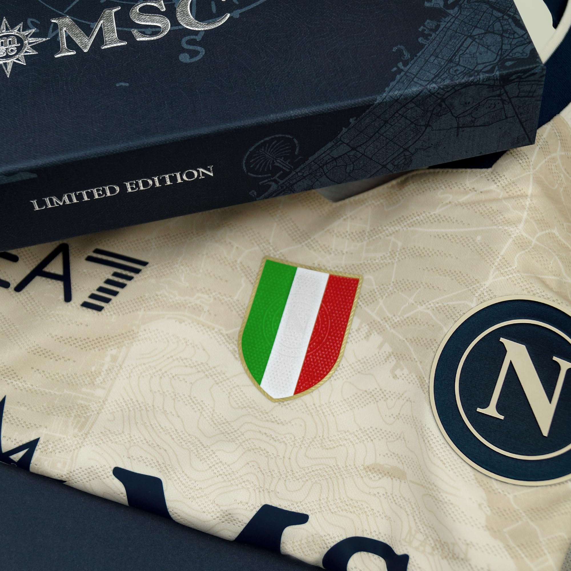 SSC NAPOLI Everywhere Jersey, Edizione Limitata 2023/2024, Prodotto Ufficiale S