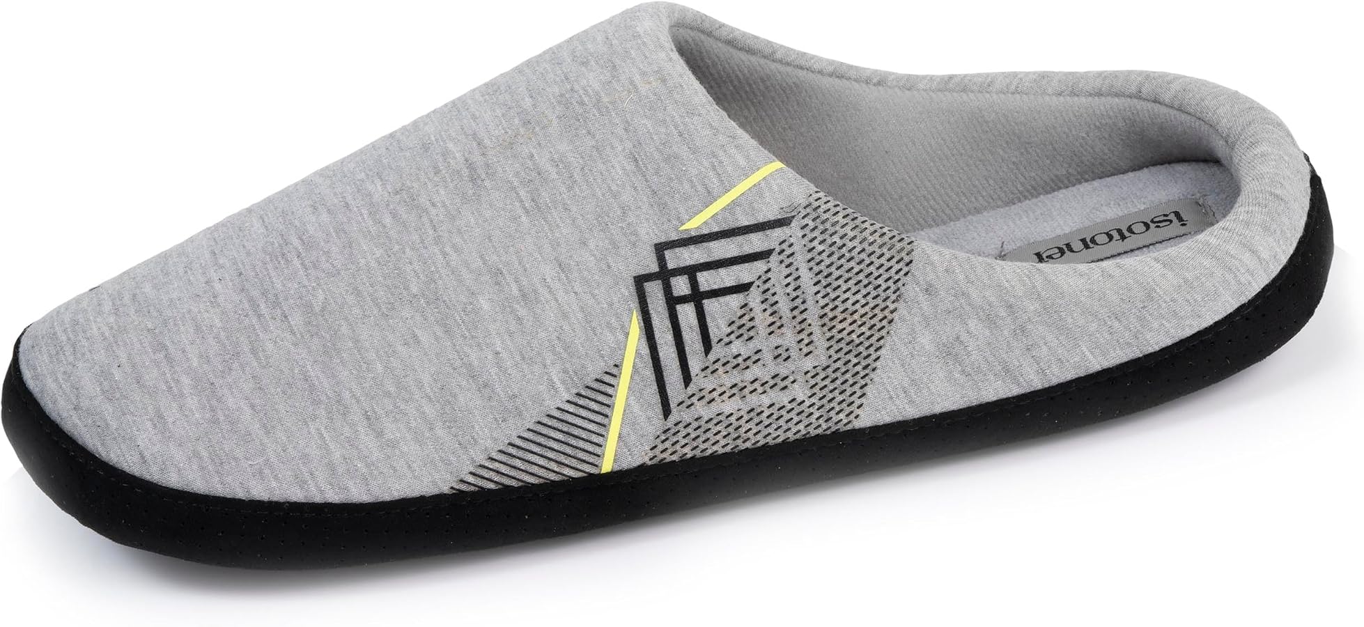 Chaussons Mules Homme Isotoner - Polaire Douce, Semelle Gomme Souple Antidérapante Taille 42 - 4