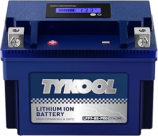 Lithium Motorcycle Battery, YTX9-BS/YTX7A-BS/YTZ10S 12V Lithium Battery with BMS, Starting Batteries for Motorcycles,ATV, UTV,Lawn Mower, Tractor etc