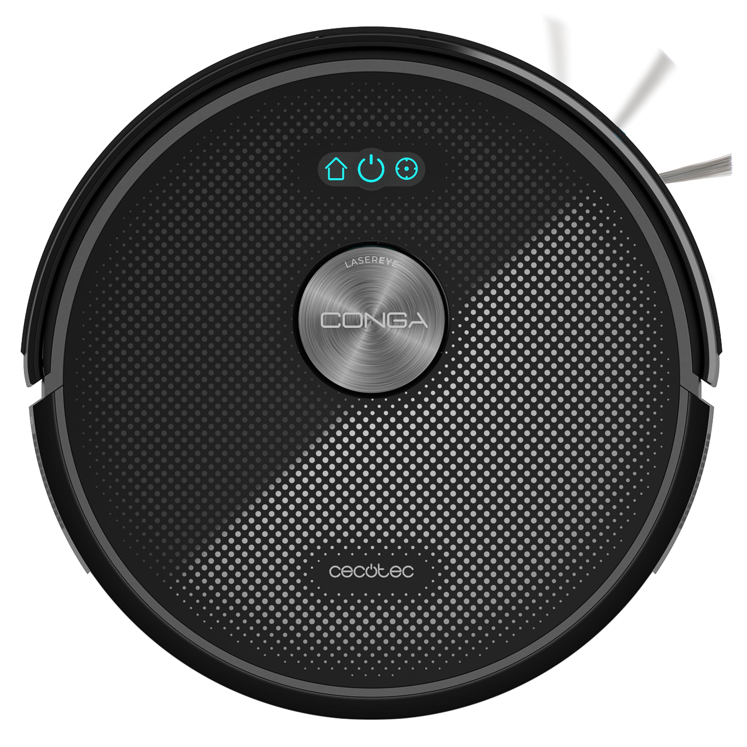 Cecotec Robot Aspirapolvere Lavapavimenti con Navigazione Láser e App Conga M50 X-Treme. 5000Pa di Aspirazione, Aspira, Spazza, Lava, Autonomia 160m², Mappatura Interattiva, Spazzola Multifunzionale