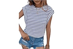 Florens Cap-Sleeved T-Shirt: Timeless Style and Casual Comfort