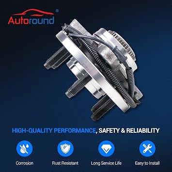 Autoround 515142 Front Wheel Hub Assembly Fits 11-14 Ford F-150 Expedition