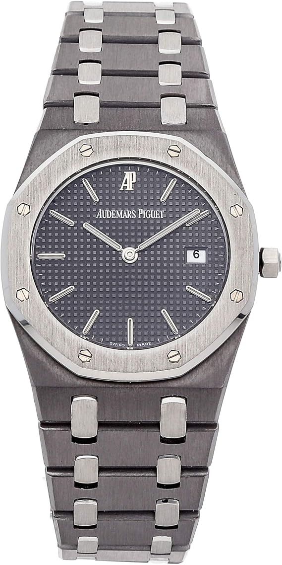 Audemars Piguet Royal Oak orologio da uomo al quarzo (batteria), quadrante  grigio 56175TT.O.0789TT.01 (certificato pre-proprietato) : Amazon.it:  Orologi