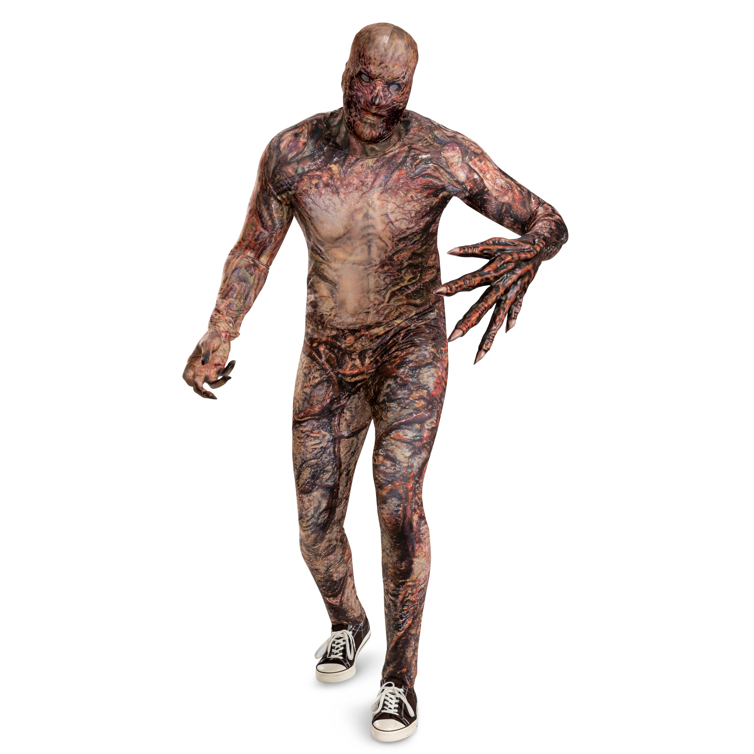 Disguise Mens Vecna Stranger Things Costume, Official Stranger Things Jumpsuit and Mask for Adults