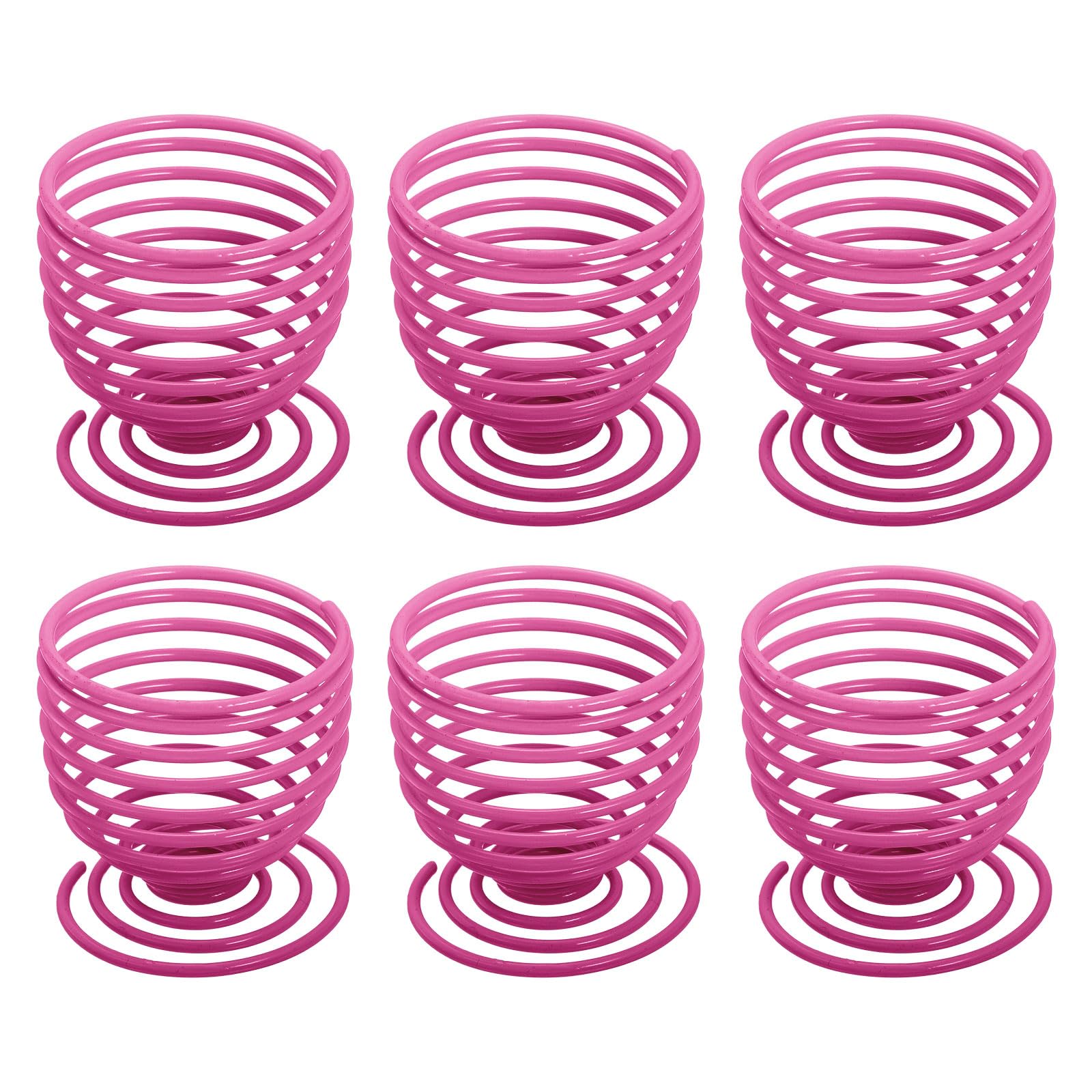 uxcell 6Pcs Air Plant Holder, Makeup Sponge Drying Holder Rack, Tabletop Air Fern Display Stand, Makeup Beauty Egg Dry Stand for Dressing Table Home