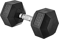 Vista 9 de Yaxa Basics Rubber Hex Dumbbell Hand