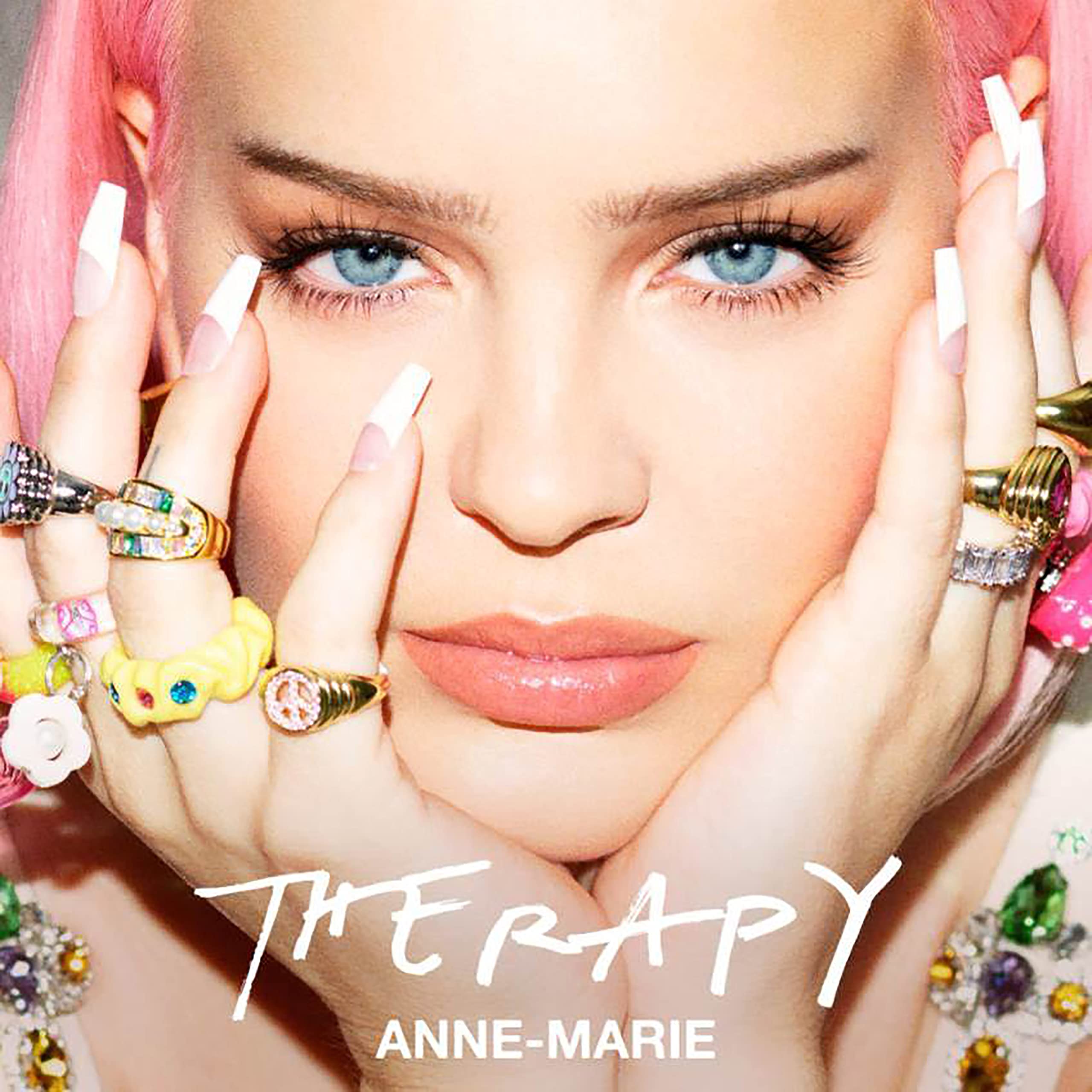 Anne-Marie - Therapy LP Album vinyl record limited pink rose  2021 dance pop