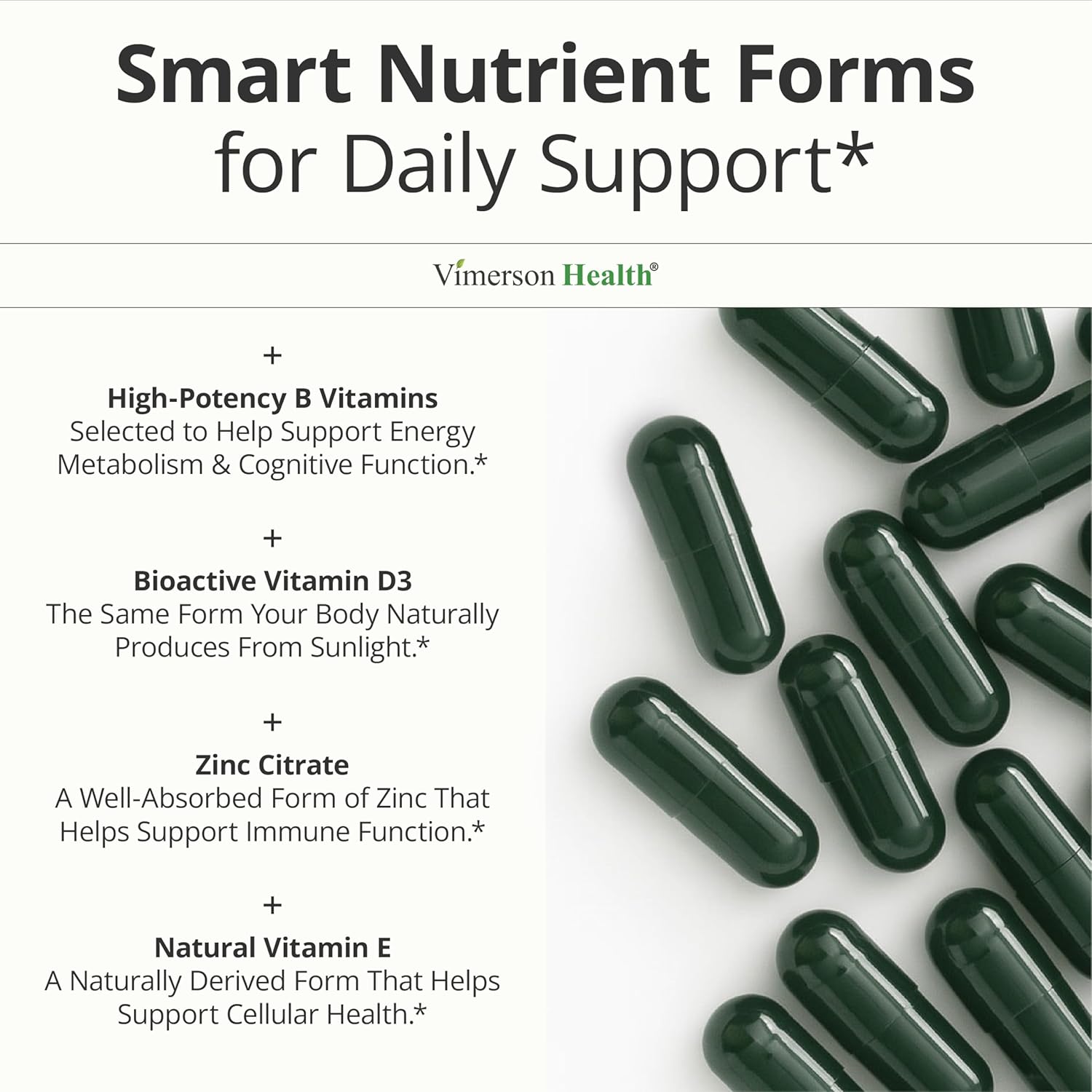 Multivitamin for Women with Vitamins and Minerals for Energy, Focus and Immune Health – Premium Daily Womens Multivitamins & Multiminerals – 60 Liquid Capsules