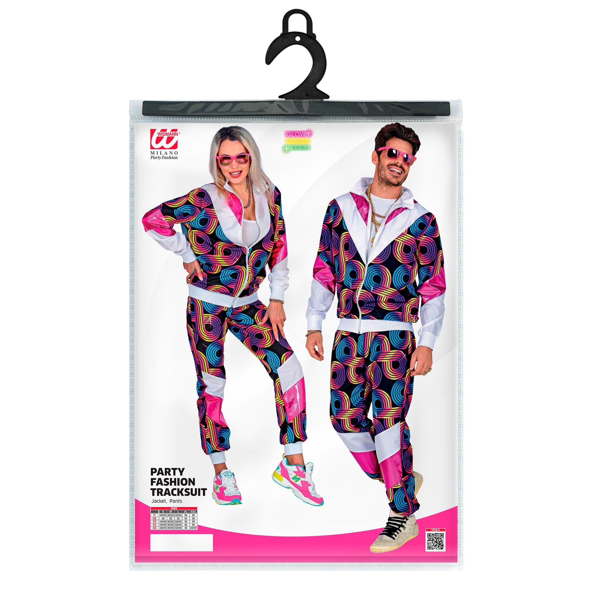 W WIDMANN MILANO Party Fashion - Chándal estilo disco