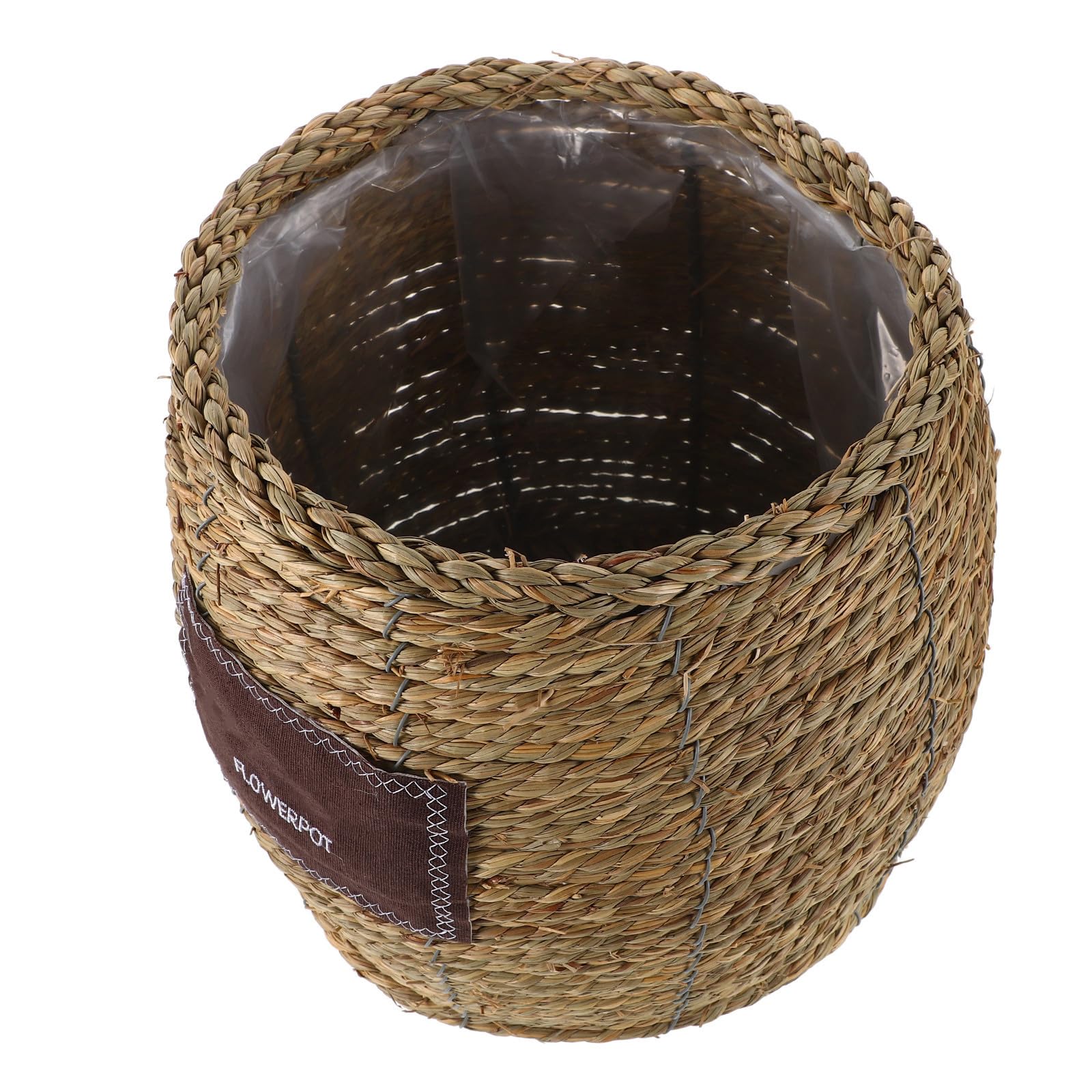 Panier rotin pour plantes : cache-pot naturel pour masquer les pots laids