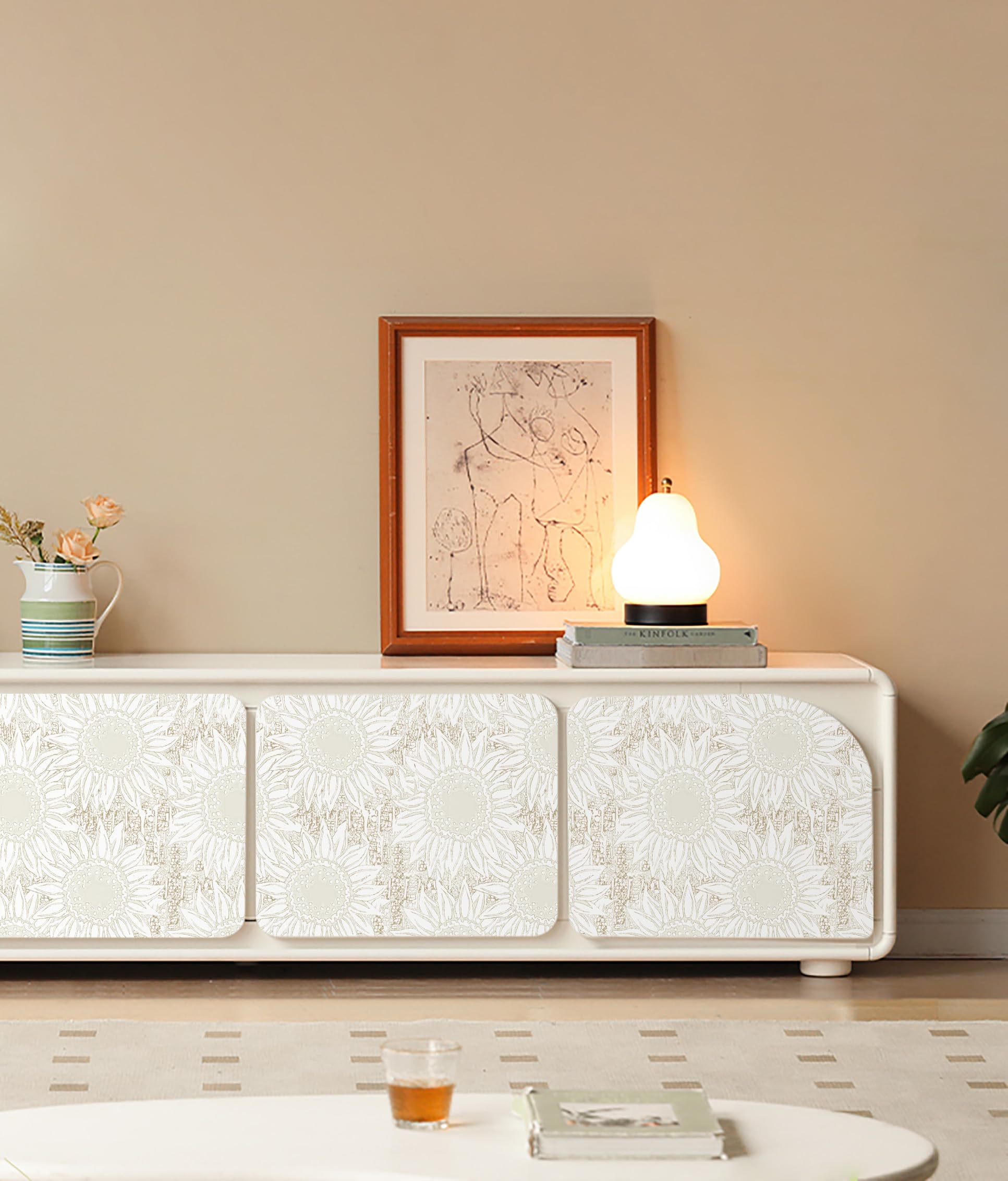 myforHD Samoprzylepna tapeta, samoprzylepna, nowoczesna geometryczna, 44 cm x 1000 cm wodoodporna naklejka, do mebli dekoracyjnych salon łazienka sypialnia szafka na drzwi ścienne