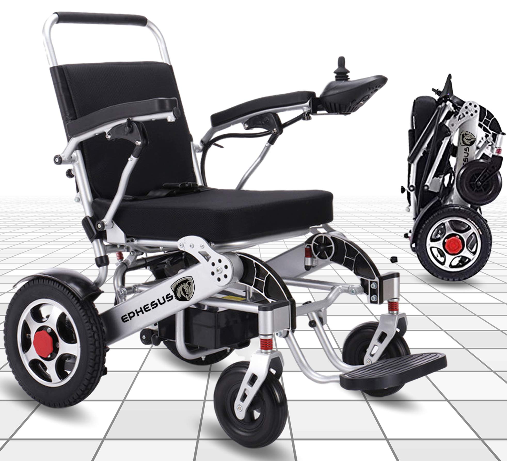 Buy Foldable Electric Wheelchair /w Remote Control and Wide Seating