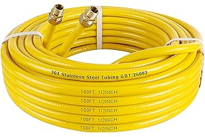 100Ft 1/2 Inch CSST Gas Line: Flexible and Adaptable Gas Line Solution